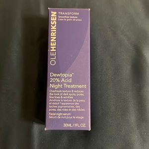 Olehenrikson Dewtopia 20% Acid Night Treatment🩵